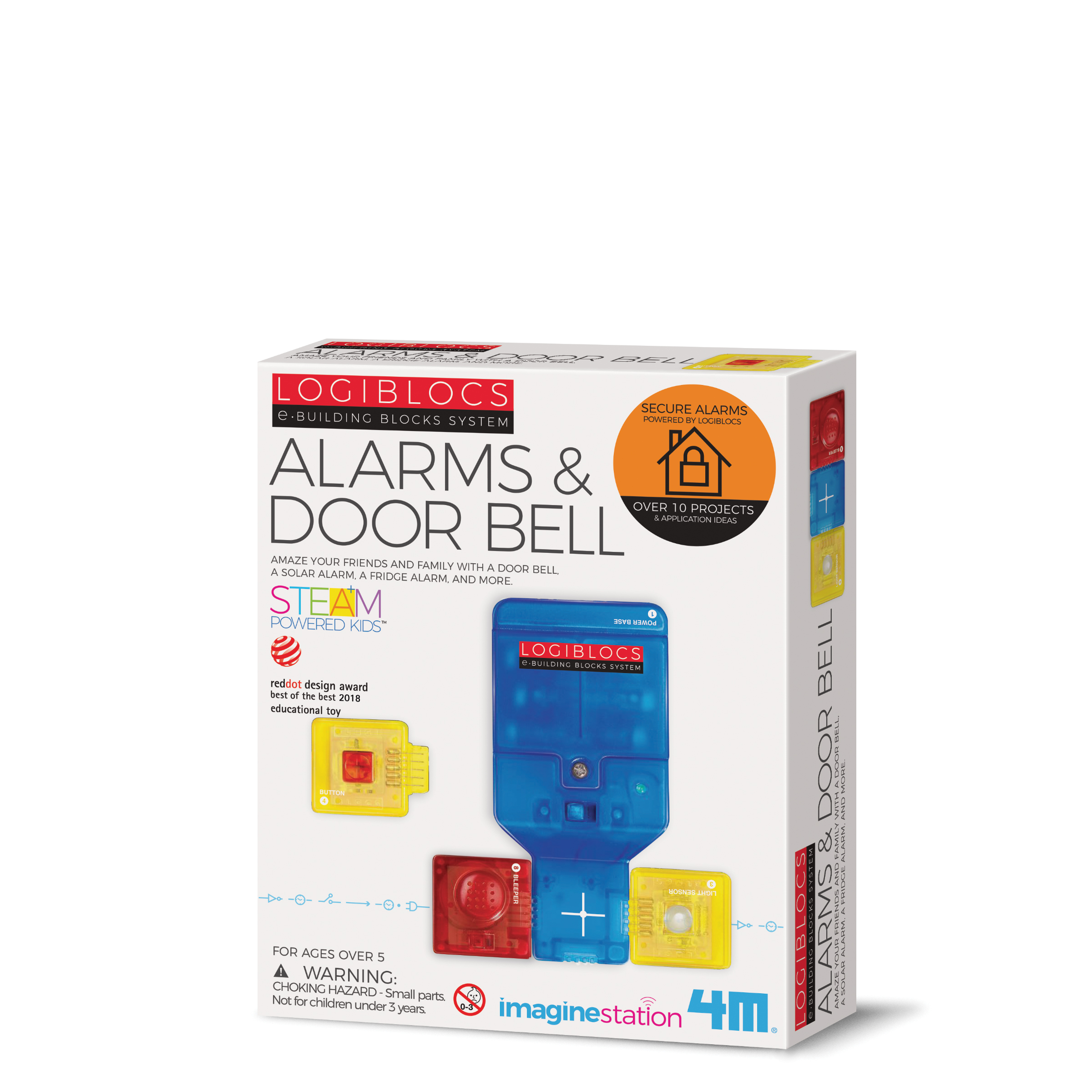 4M Logiblocs Alarms & Door Bell-1 4M Logiblocs Alarms & Door Bell outer box
